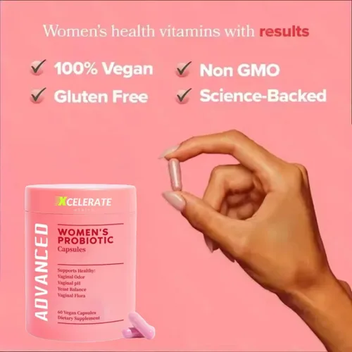 Miniatura 6 de Women's Health - Probiótico femenino - Salud vaginal y apoyo para el equilibrio del pH - Probiótico diario para mujeres con Lactobacillus