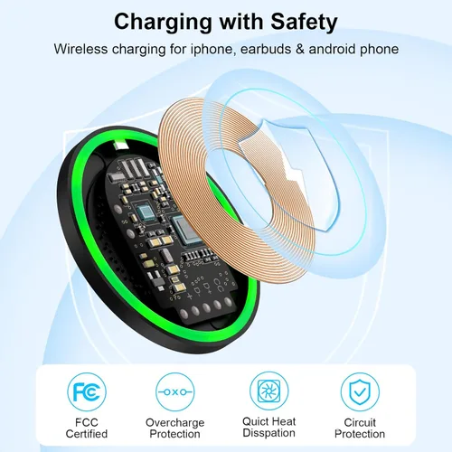 Miniatura 4 de Para Samsung S25 FE Cargador inalámbrico Pad carga rápida para Samsung Galaxy S25 Ultra Edge Plus Z Fold 7 Flip 7 6 S24 S23 S22 S21, almohadilla