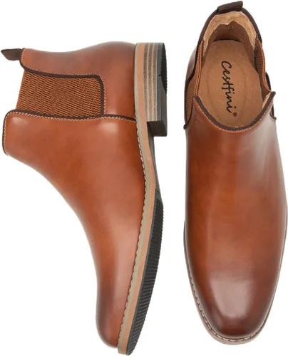 Miniatura 2 de Cestfini Men Chelsea Boots Casual Suede Dress Boots Comfortable Oxfords Ankle Boots for Men