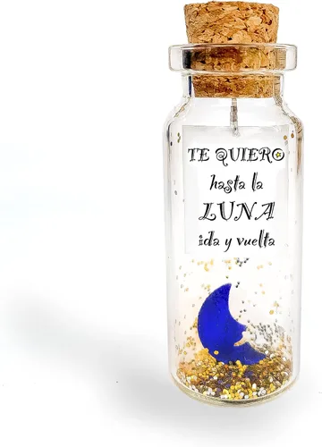 Miniatura 16 de Kseniya Revta Mensaje romántico en una botella para regalar a tu novio o novia - Tarro de los deseos con una tarjeta para tu esposo o esposa
