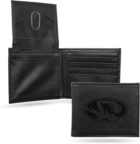 Miniatura 64 de NCAA Rico Industries Cartera Billetera con Grabado Láser Cartera Billetera con Grabado Láser - Diseño Delgado - Gran Regalo
