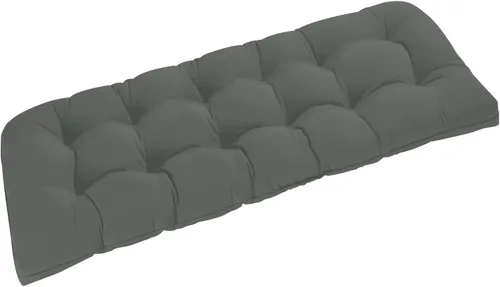 Miniatura 19 de downluxe Cojín de banco para exteriores para muebles de patio, cojines impermeables capitonados extra rellenos para columpio de porche, cojines