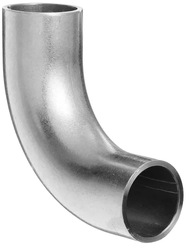Miniatura 3 de Dixon Colocación sanitaria del acero inoxidable 304 de B2S-G400U, codo de soldadura sin pulir de 90 grados con tangente, tubo de 4" OD