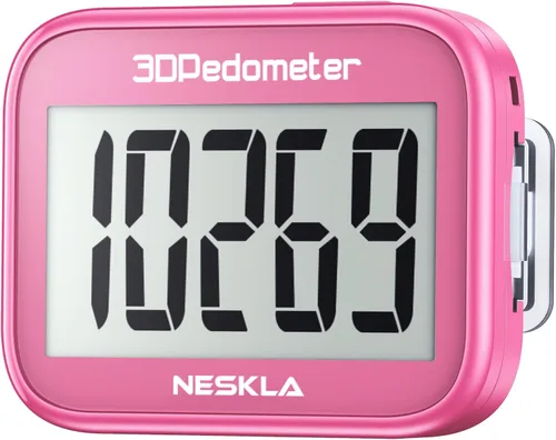 Miniatura 11 de 3D Pedometer for Walking, Simple Step Counter with Large Digital Display, Step Tracker with Removable Clip Lanyard, Accurately Track Steps for Men