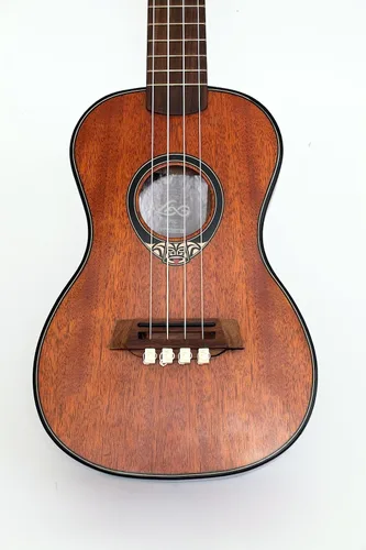 Miniatura 2 de TSTUW TENOR - Juego de cuentas de puente para ukelele, perlas de color blanco hueso perla. Ukelele Hueso Blanco