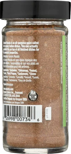 Miniatura 4 de SPICELY Condimento orgánico en tarro Garam Masala, 1.6 oz