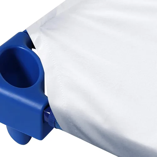 Miniatura 3 de Sábanas para cuna para guardería, tamaño estándar, sábana para siesta de niños, artículos esenciales de guardería para niños pequeños y Blanco