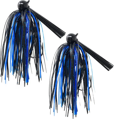 Miniatura 14 de Reaction Tackle Plantillas de fútbol de tungsteno para pesca de lubina, diseño de cebo sin malas hierbas, 97% de tungsteno puro, cabeza de plantilla