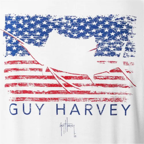 Miniatura 71 de Guy Harvey Camiseta de manga corta Threadcycled para hombre