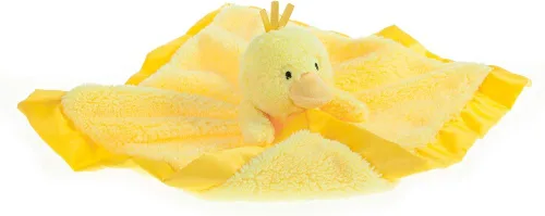 Miniatura 2 de Apricot Lamb Manta de seguridad de pato con diseño de animales de peluche, manta de personaje para guardería, de lujo, para acurrucarse, para bebé