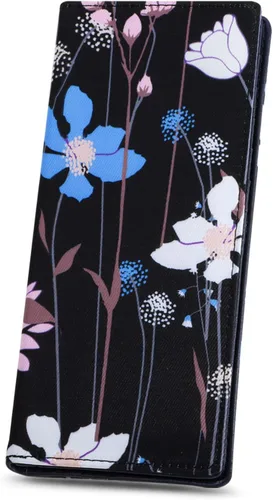 Miniatura 21 de HUA ANGEL Billetera para mujer, ultra delgada y delgada, con bloqueo RFID, tarjetero de crédito, doble embrague, carteras largas, regalo para A-ámbar