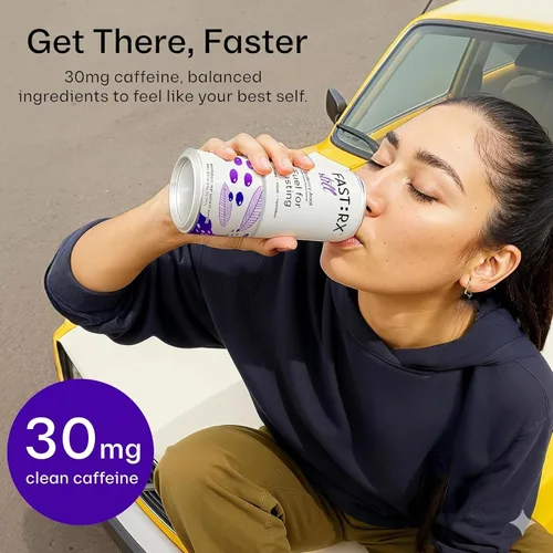 Miniatura 8 de FAST:RX Bebida de electrolitos en ayunas, hidratación sin azúcar, cero calorías con vitaminas y minerales, ayuno intermitente y ceto, arándanos