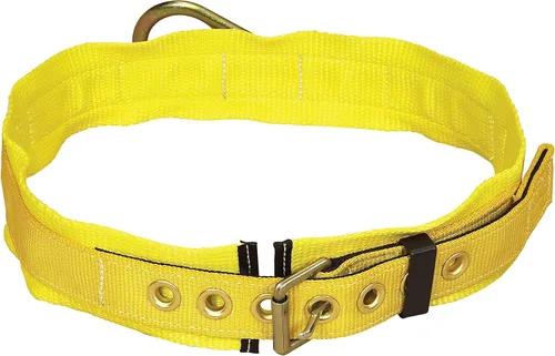 Miniatura 3 de 3M DBI-SALA 1000002 Cinturón con hebilla de lengua, anillo en D trasero, almohadilla de cadera de 3 pulgadas, pequeño, amarillo