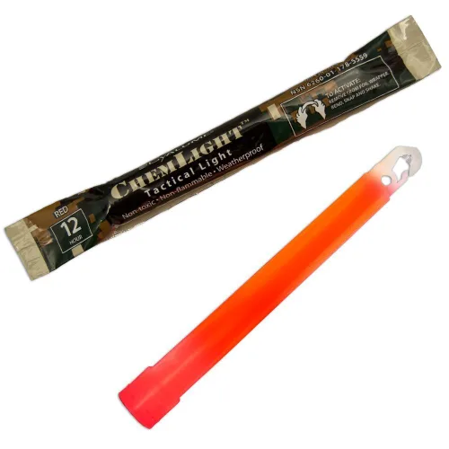 Miniatura 8 de Cyalume barras luminosas de grado militar amarillas - Barras de luz química ChemLight de emergencia ultra brillantes de 6 pulgadas de grado premium