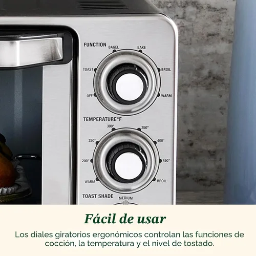 Miniatura 5 de Horno tostador y asador, de Cuisinart, TOB-40N, clásico