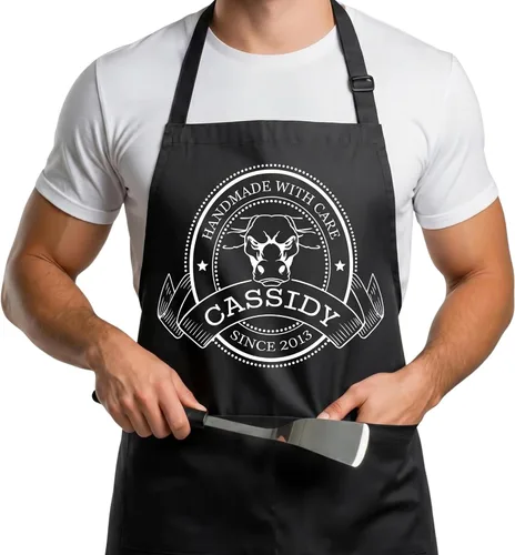 Delantales personalizados para parrilla para hombres, regalos para hombre para el día del padre, delantales de chef a la parrilla de barbacoa