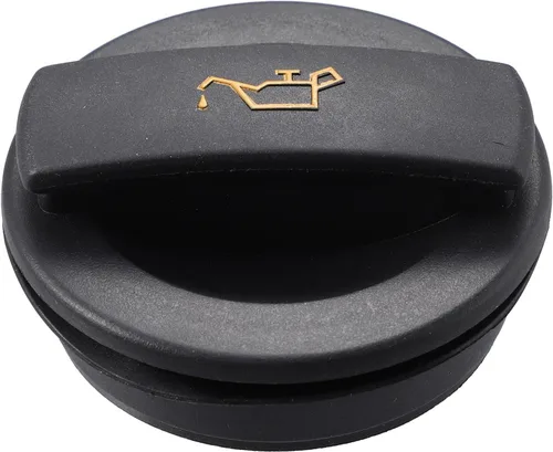 X AUTOHAUX Tapa del depósito de combustible del motor, tapa de tapón de llenado de gasóleo, reemplazo 06C103485P 03C103485A para Volkswagen Golf