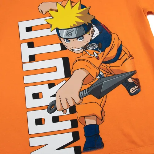 Miniatura 6 de Naruto Uzumaki - Camisetas de manga corta con cuello redondo para niño (4 unidades)
