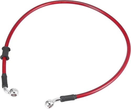 Miniatura 32 de Motoforti Universal 40 cm 15.75" Manguera de Aceite para Freno y Embrague de Motocicleta, Tubo de Línea Hidráulica Reforzada, Acero Inoxidable Negro