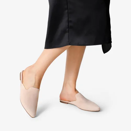 Miniatura 6 de DREAM PAIRS Mocasines planos sin espalda con punta puntiaguda para mujer