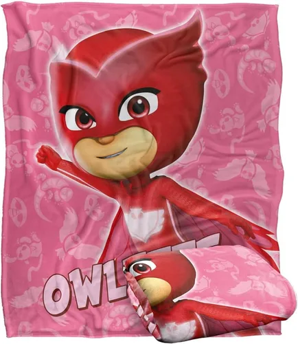 Miniatura 13 de LOGOVISION PJ Masks - Manta de personaje Catboy para niños, manta sedosa al tacto, 36 x 58 pulgadas