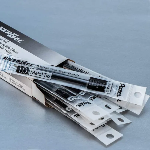 Miniatura 6 de Pentel - Tinta de repuesto para bolígrafo de gel líquido EnerGel Negro