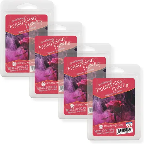 Miniatura 10 de Scentsationals Wax Melts, cubos de cera con aroma fuerte – Colección de gotas de Halloween Black Magic – Fundición perfumada de larga duración