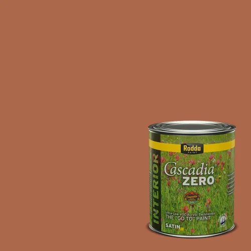 Miniatura 165 de Rodda Paint CASCADIA ZERO - Pintura plana e imprimación para interiores en uno, cuarto de galón, crema de ballet