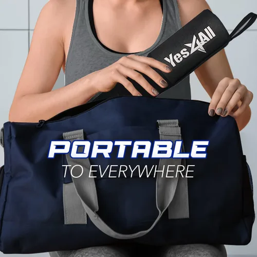 Miniatura 4 de Yes4All Ergonomic Foam Bar Pad, Olympic Barbell Squat & Neck Pad for Squats, Hip Thrusts & Weight Lifting Bar Nuevo Negro