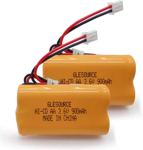 Batería de emergencia de 3.6V 900mAh Ni-CD AA, batería de repuesto para Exitronix 10010037, Max Power B2-0031 MH468886, Unitech LEDR-1 6200RP,
