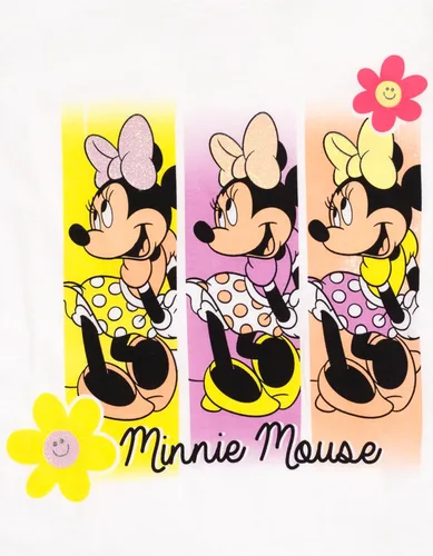 Miniatura 3 de Disney Minnie Mouse - Conjunto de 3 piezas de camiseta de rizo francés y coletero