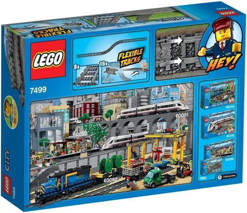 Miniatura 2 de Vias de tren de juguete Lego City modelo 7499
