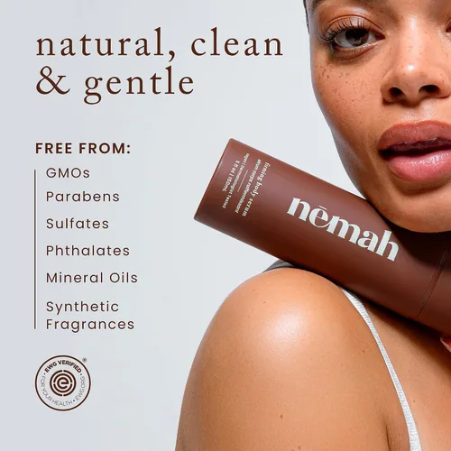 Miniatura 6 de Nemah Loción corporal reafirmante, loción reafirmante y tensora de la piel, crema corporal sin grasa, ligera de absorción rápida, extracto de avena