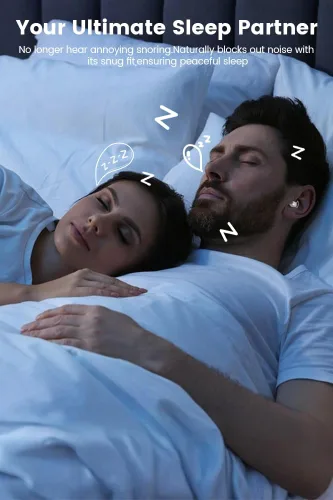 Miniatura 7 de Auriculares para dormir, 5.4 Bluetooth con cancelación de ruido para dormir, ultra delgados, a prueba de sueño lateral, inalámbricos