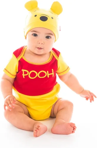 Miniatura 2 de Disney - Conjunto enterizo para bebé con gorra de Toy Story, Pooh, Los Increíbles, Monstruos y Mickey