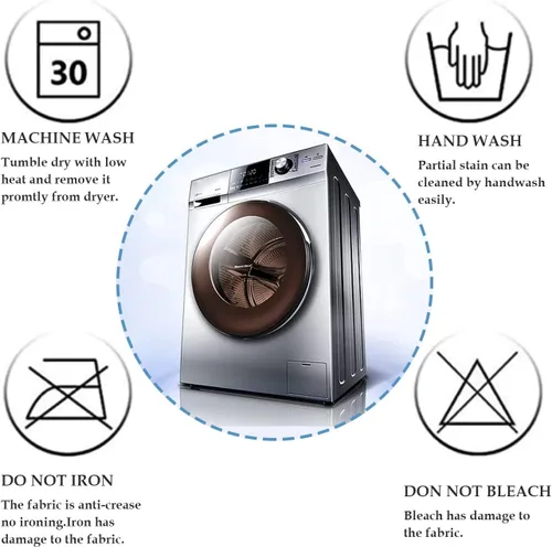 Miniatura 7 de Fundas para silla de comedor, Fundas para sillas de comedor elásticas Parsons, Protector para sillas de comedor y cocina, Extraíbles, Lavables