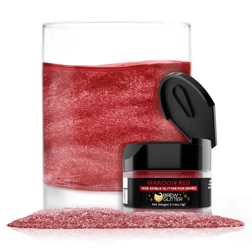 Miniatura 22 de Brew Glitter - Purpurina comestible para bebidas, cócteles, cerveza, adornar bebidas Certificado Kosher y Halal 100% comestible y de grado Azul