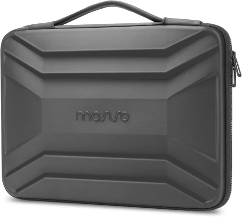 Miniatura 9 de MOSISO Funda rígida para laptop de 13 a 14 pulgadas, impermeable, a prueba de golpes, compatible con MacBook Neo 13/Air 13.3 13.6/Pro 13/14, HP Dell