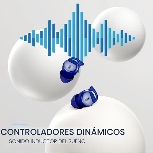 Miniatura 5 de Audífonos invisibles para dormir, pequeños y cómodos, con bloqueo de ruido, auriculares inalámbricos Bluetooth 5.3, audífonos intraurales
