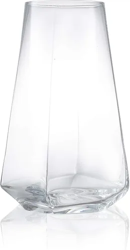 Miniatura 3 de JoyJolt Infiniti Highball - Juego de 4 vasos de cóctel de 18 onzas, juego de cristalería, cristal de alta calidad, diseño moderno y práctico, vasos