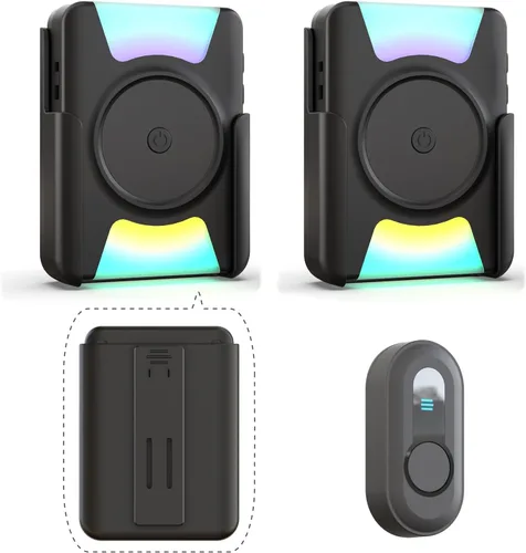 CallToU Timbre Inalámbrico para Personas con Discapacidad Auditiva 1000ft Timbres Inalámbricos para el Hogar Impermeables Portátiles para Alertar a