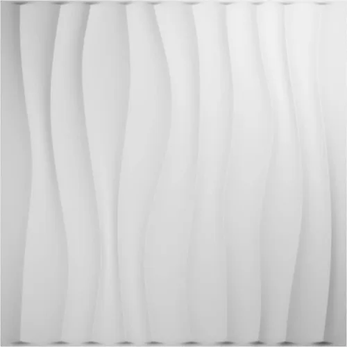 Miniatura 35 de Ekena Millwork 19 5/8 pulgadas de ancho x 19 5/8 pulgadas de alto Shoreline EnduraWall Panel decorativo de pared 3D, aluminio