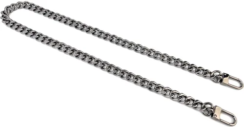 Miniatura 8 de Correas de metal para bolso de cadena plana, reemplazo de cadena para bolso cruzado de hombro y axilas, Dorado antiguo Oro envejecido