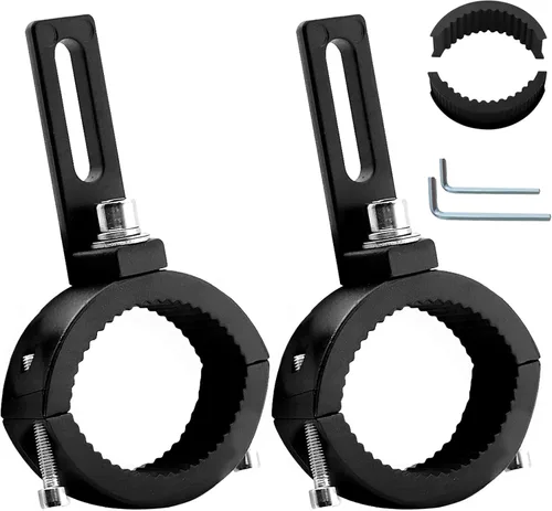 Miniatura 7 de Soporte de luz para motocicleta, soportes de barra de luz, montaje de luz antiniebla de giro de motocicleta, soportes de montaje para motocicleta