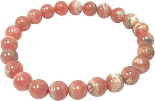 Miniatura 414 de Gem Avenue Handmade Round Bead Stretch Bracelet Unisex Natural Stone Beaded Jewelry for Men & Women, Elastic Wristband for Daily Wear