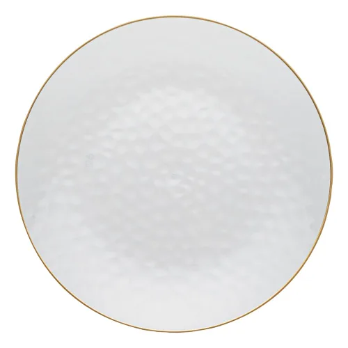Miniatura 18 de Restaurantware Moderna - Platos desechables de 7.5 pulgadas, 40 platos de plástico duraderos para fiestas, platos llanos de plástico transparente