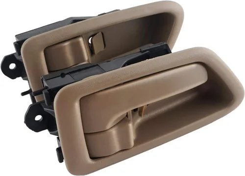 Miniatura 6 de Manijas de puerta interiores de reemplazo para Toyota Camry 1997 1998 1999 2000 2001 Beige/Tan