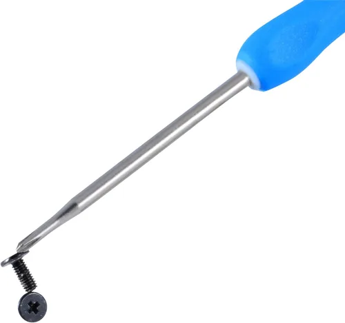 Miniatura 5 de Delcast Kit de herramientas de reparación electrónica de precisión con destornilladores Phillips, ranurados, Torx de seguridad y Pentalobe
