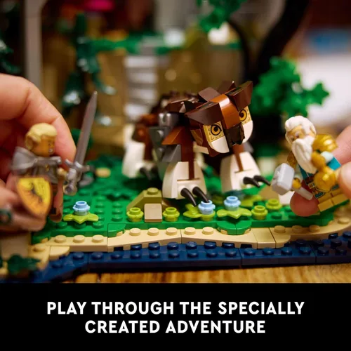 Miniatura 6 de LEGO Ideas Dungeons & Dragons: Set de Construcción Red Dragon's Tale para Adultos, Idea de Regalo de Dungeons & Dragons, Modelo de Fantasía