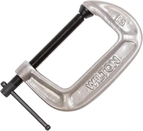 Wilton Abrazadera en C, apertura de 3.0 in, garganta de 2.0 in, 1430 Lbs. fuerza de sujeción (Modelo 143C)